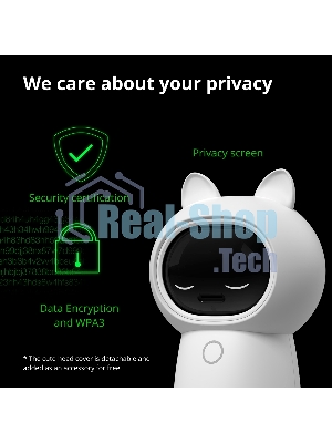 Камера AQARA Camera Hub G3/Камера+ управления/Управление жестами/Камера 360/2K 2304х1296p/Протокол связи:Zigbee/WiFi/Питание:USB-C/белый CH-H03