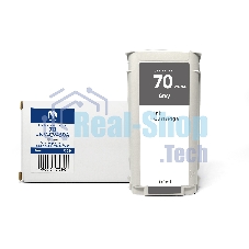 Картридж струйный NVPrint 70 (NV-C9450A) Gray для HP DesignJet Z2100/Z3100/Z3200/Z5200/Z5400 (130 мл) совместимый
