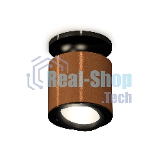Светильник Ambrella Light XS7404100 SCF/PBK кофе песок/черный полированный MR16 GU5.3 (N7926, C7404, N7002)