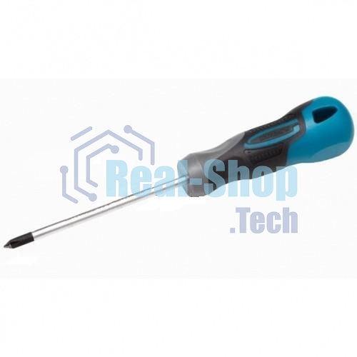 Отвертка Gross 12156 PZ1 x 75 мм S2, трехкомпонентная ручка