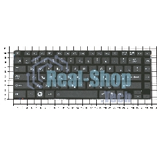 Клавиатура для ноутбука Toshiba L800 L830 черная с черной рамкой