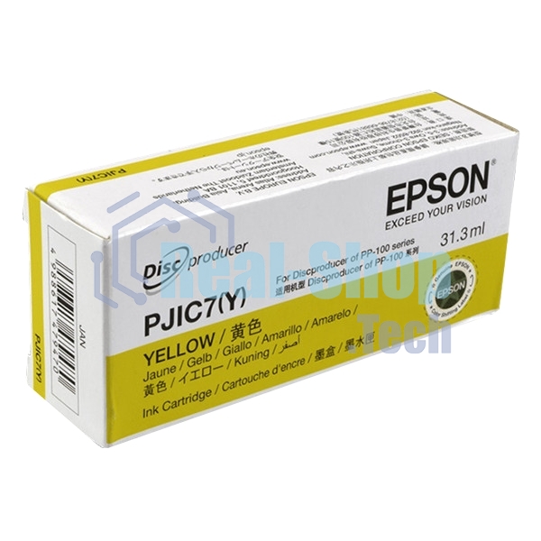 Картридж струйный Epson PJIC7 желтый для Discproducer PP-100 (C13S020451/C13S020692)