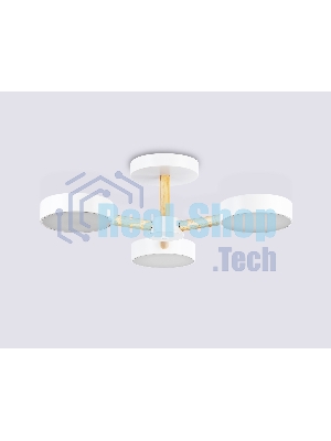 Светильник Ambrella light FL4821/3 WH белый 3000K-6400K 40W D580*160 (ПДУ ИК)