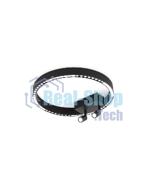 Потолочный светодиодный светильник Ambrella light FL5806/1+2 BK черный 25W 3000K/4200K/6400K D400*95 (без ПДУ)