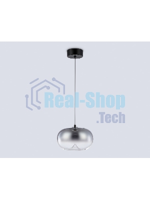 Подвесной светодиодный светильник Ambrella light LH11082 BK/SM черный/дымчатый 4W 3000K D180*130