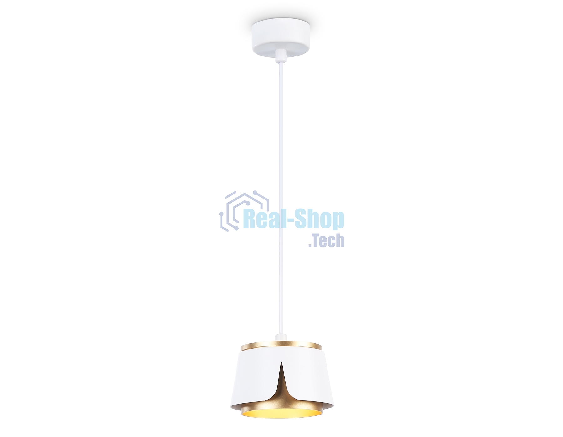 Светильник Ambrella light TN71245 WH/GD белый/золото GX53 D100*1090