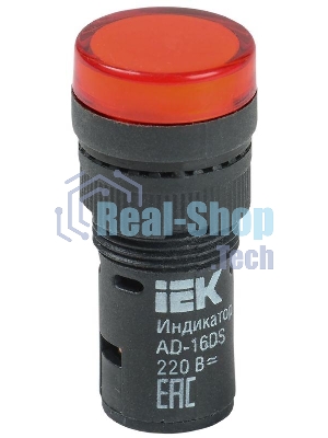 Арматура светосигнальная AD-16DS 230В красн. IEK BLS10-ADDS-230-K04-16