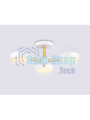 Светильник Ambrella light FL4821/3 WH белый 3000K-6400K 40W D580*160 (ПДУ ИК)