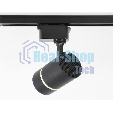 Трековый светильник Ambrella light GL5218 SBK черный песок GU10 max12W