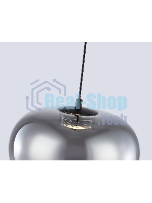Подвесной светодиодный светильник Ambrella light LH11082 BK/SM черный/дымчатый 4W 3000K D180*130