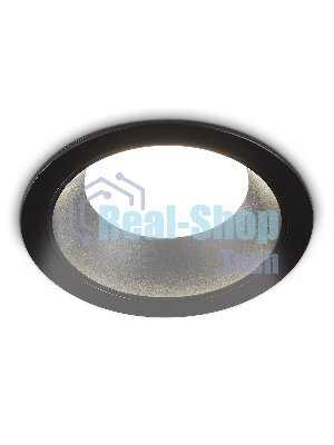 Светильник Ambrella light TN52333 SBK черный песок GX53 max 12W D115*25