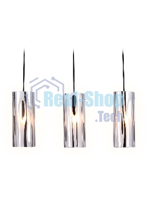 Светильник Ambrella light TR3590/3 CH/SM хром/дымчатый E27/3 max 40W 530*100*900