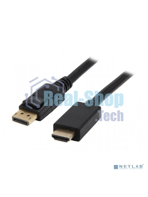 Кабель KS-is KS-385-3 DP M HDMI M 1080p, 3м