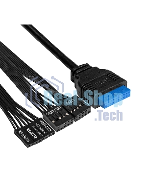 Компьютерный корпус Minitower ExeGate BAA-303U (mATX, без БП, 2хUSB+1хUSB 3.0, HD Audio, черный)