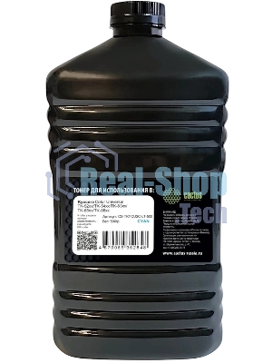 Тонер Cactus CS-TKYCU2C-LT-500 голубой флакон 500гр. для принтера Kyocera Color Universal TK-52xx/TK-54xx/TK-83xx/TK-85xx/TK-88xx