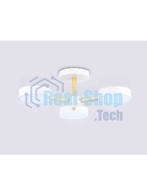 Светильник Ambrella light FL4821/3 WH белый 3000K-6400K 40W D580*160 (ПДУ ИК)