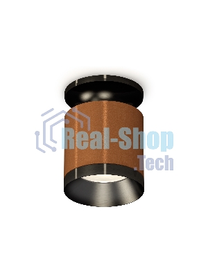 Светильник Ambrella Light XS7404101 SCF/PBK кофе песок/черный полированный MR16 GU5.3 (N7926, C7404, N7031)
