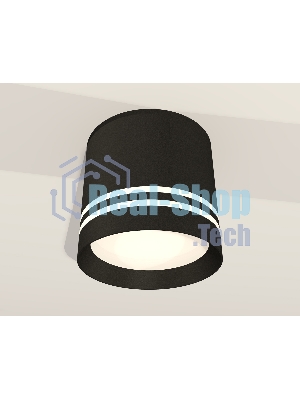 Светильник Ambrella Light XS8111007 SBK/FR черный песок/белый матовый GX53 (C8111, N8478)