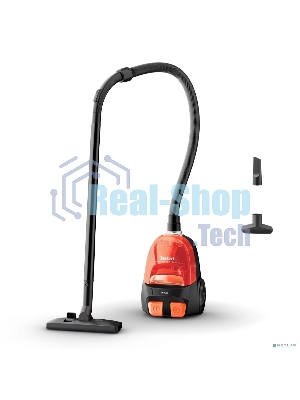 Пылесос Tefal MICRO SPACE CYCLONIC TW3235EA оранжевый/черный, 350/1600 Вт, уборка сухая, пылесборник контейнер 1 л