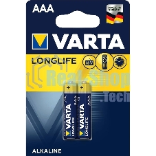 Батарейки VARTA Long Life AAA блистер 2 04103101412 