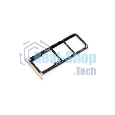 Лоток для SIM-карты Huawei Honor 8X Max золотой