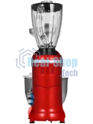 Кухонный комбайн RAGEX R101-600 красный 1500Вт 6 скор