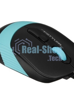 Мышь проводная A4Tech Fstyler FM10 белый/серый, 1600 dpi, USB, кнопки - 4