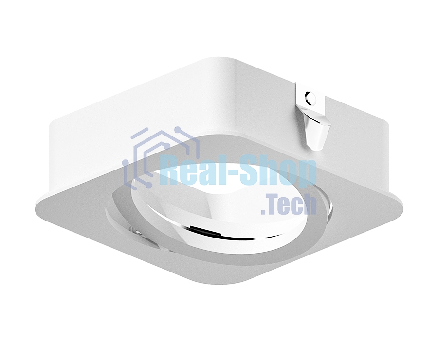Насадка для корпуса светильника N7710 SWH белый песок 70*70*H25mm Out2mm MR16