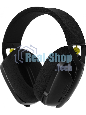 Гарнитура Logitech G435 чёрный/жёлтый, беспроводная, Bluetooth/USB, до 18 ч