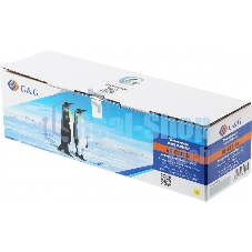 Картридж лазерный G&G GG-CE312A (CE312A) желтый (1000 стр.) для HP LaserJet Pro MFP M175nw/CP1025/1025nw/M275 MFP, LBP7010/7018C