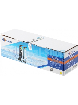 Картридж лазерный G&G GG-CE312A (CE312A) желтый (1000 стр.) для HP LaserJet Pro MFP M175nw/CP1025/1025nw/M275 MFP, LBP7010/7018C