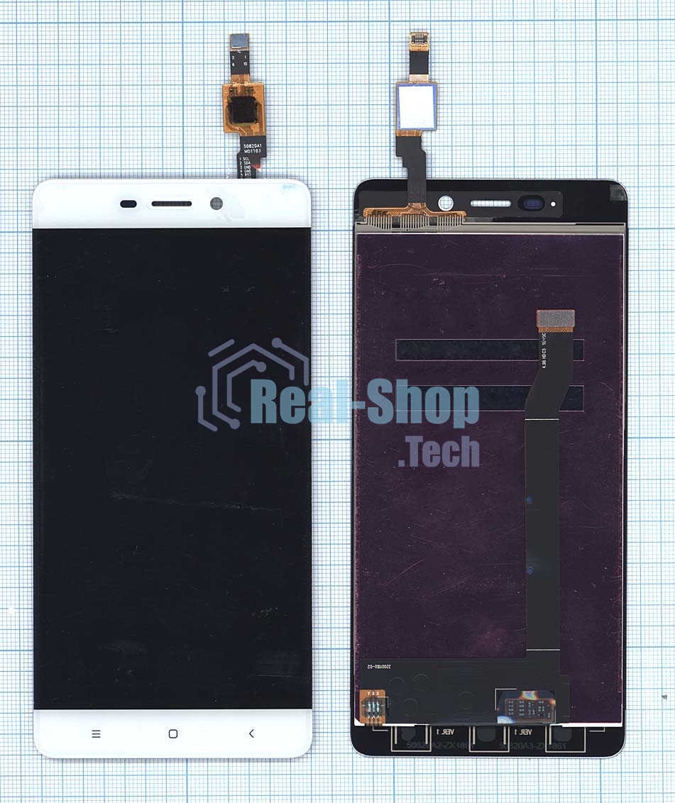 Дисплей для Xiaomi Redmi 4 белый