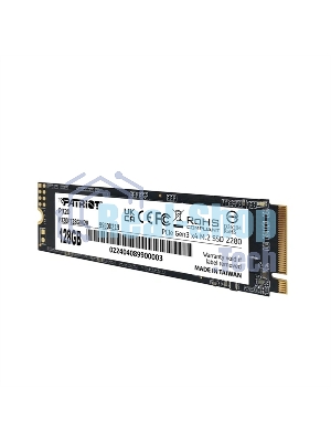 Накопитель SSD Patriot P320, 128Gb, PCIe 3.0 x4, M.2 2280, NVMe, R/W 1600/1000