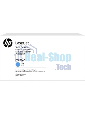 Картридж лазерный контрактный HP Color LaserJet CE261A Contract Голубой Print Cartridge