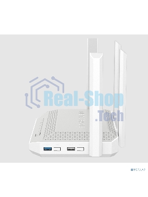 Мультигигабитный интернет-центр Netcraze Giga (NC-1012) с Mesh Wi-Fi 6 AX3000, Smart-коммутатором 1×2.5G/SFP и 4×1G, многофункциональными портами USB 3.0 и 2.0