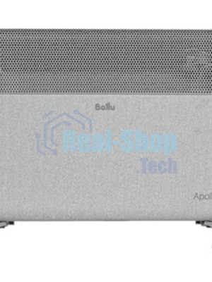 Конвектор электрический Ballu Apollo digital INVERTER Moon Gray BEC/ATI-1501 серый, 1500 Вт, 20 м2, термостат, дисплей, WiFi