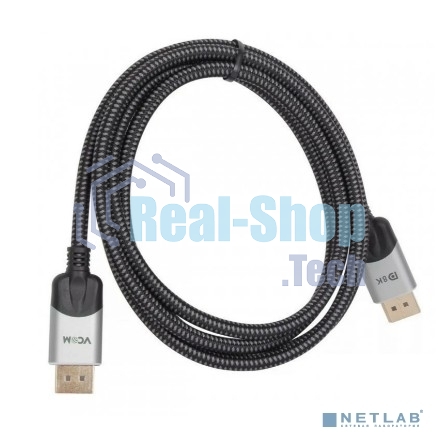 Кабель соединительный DisplayPort v1.4, 8K@60Hz, 7.5m, медь, VCOM CG635-7.5M