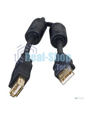 Кабель Defender PRO USB 2.0 кабель удлинительный 1.8м AM/AF, зол.конт, 2фер.фил.