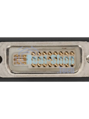 Переходник DVI-VGA Cablexpert A-DVI-VGA-BK, 29M/15F, черный, пакет