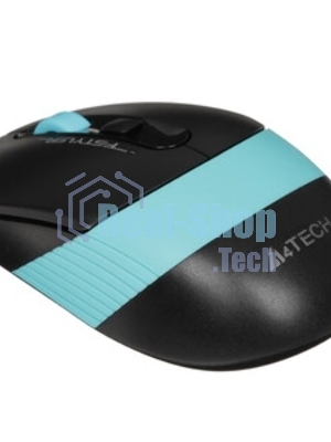 Мышь проводная A4Tech Fstyler FM10 белый/серый, 1600 dpi, USB, кнопки - 4