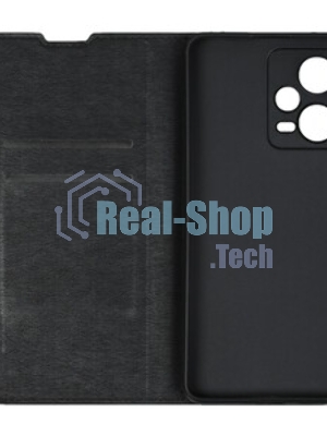 Чехол (флип-кейс) DF xiFlip-79, для Xiaomi 12 Pro, черный xiflip-79 (black)
