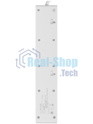 Сетевой фильтр Cablexpert Exnovo EXN-4-CU2-W-2, 4 р, 16А, 1xType-C PD, 30Вт, 2хUSB, 2 м, ур.защиты 4+, белый, коробка
