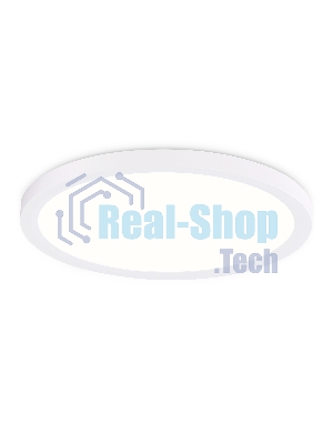 Светильник светодиодный ультратонкий Ambrella light FZ1905 WH белый IP54 26W 3000K-6500K CCT-переключатель D370*25 (Без ПДУ)