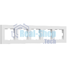 Рамка на 5 постов Slab (белый софт) W0052961