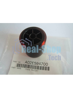 Ролик подачи обходного лотка Konica-Minolta bizhub C203/C220/C253/C280/C353/C360/mc8650 (A02E594700)
