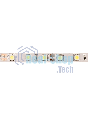 Лента светодиодная открытая, 10 мм, IP23, SMD 5050, 60 LED/m, 12 V, цвет свечения белый