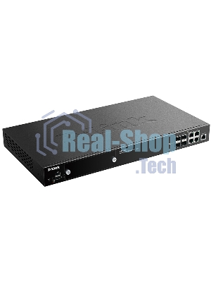 Коммутатор D-Link DWC-2000/A2A, WLAN Controller with 4 100/1000Base-T/combo-SFP ports, manage up to 64/256 Unified APs. 4x 10/100/1000 BASE-T GE/SFP Ports, 2x USB 2.0 Ports, Slot for hard disk drive module, 1x