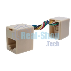 Соединитель проходной 8P8C (RJ-45) UTP Cat.5e