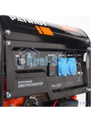 Электрогенератор бензиновый Patriot GP 3810LE, 3 кВт, 67 дБ, 46 кг