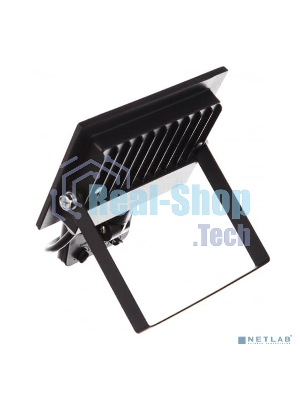Прожектор Ultraflash LFL-5002S C02 черный (LED прожектор с датчиком, 50 Вт, 230В, 6500К)